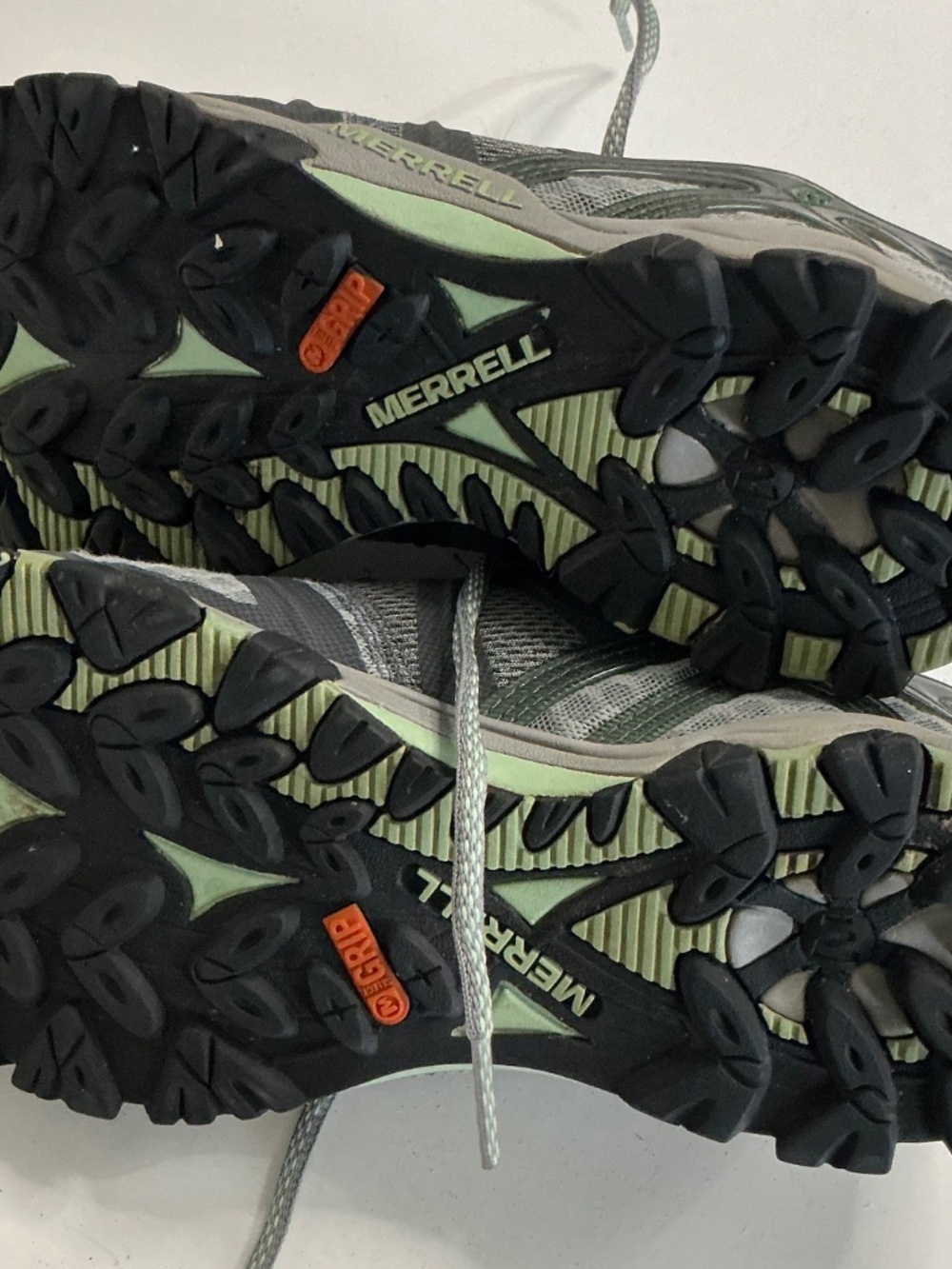 Merrell Grassbow air hiking granite and mint shoes size 7.5 - Picture 3 of 5